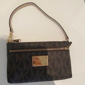 New Michael Kors monogram mini purse/wallet